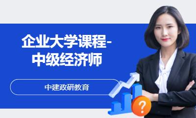 企业大学课程-中级经济师