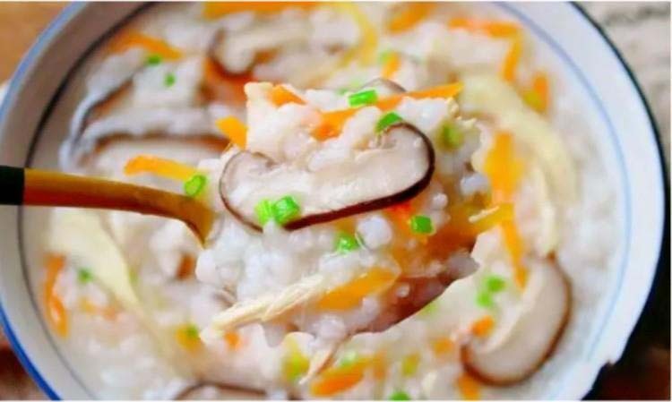 香菇鸡肉粥培训