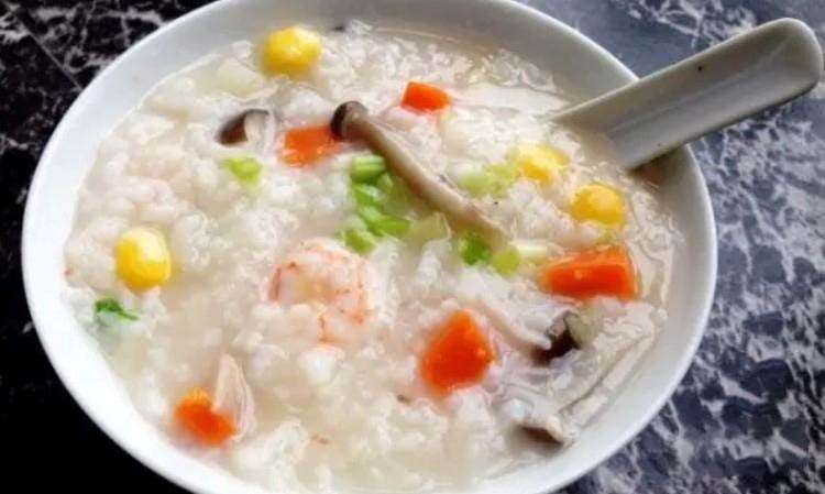 五彩虾仁粥培训