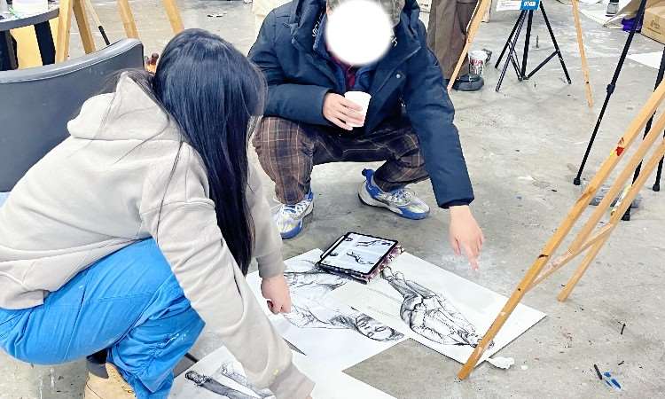 上课