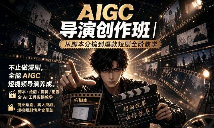AIGC导演创作班