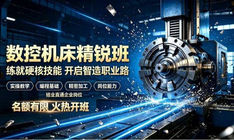 数控机床精锐班（三轴四轴・三个月）