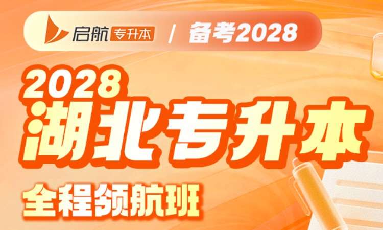 2028 湖北专升本全程领航班