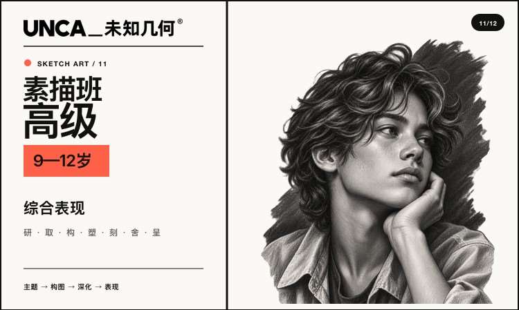 宁波美术-素描高级（有石膏像基础）