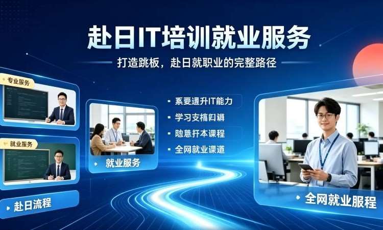 赴日IT培训就业服务