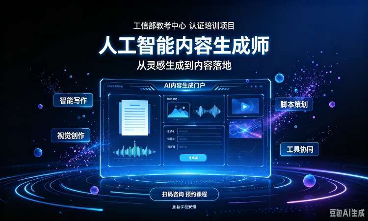 《人工智能内容生成师》中级