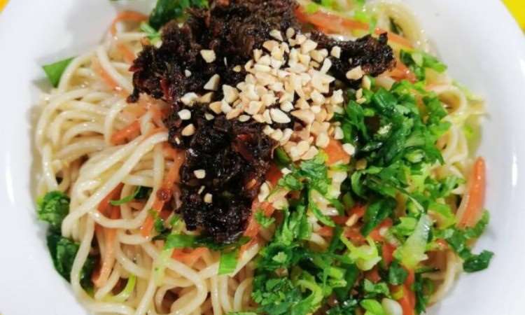 鸡丝凉面