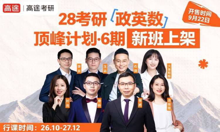 武汉28政英数顶峰计划