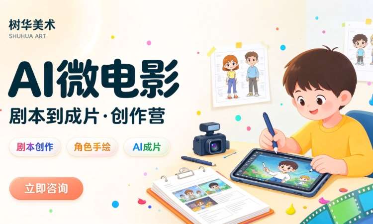 广州青少年美术培训课程