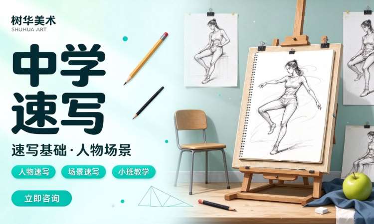 广州中学速写