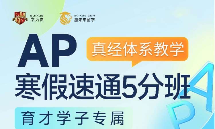 沈阳AP寒假速通5分班
