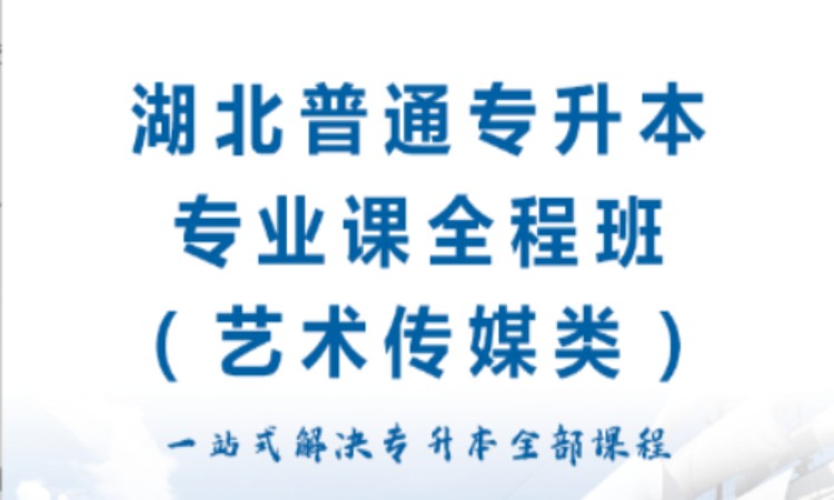 艺术传媒类|普通专升本全程班